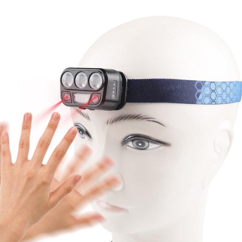 Emergency Motion Sensor USB Head Torch