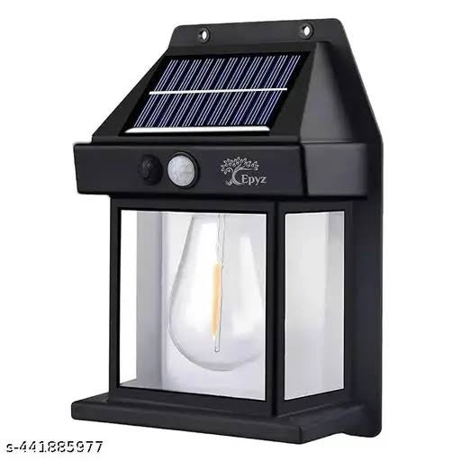 Solar wall lamp outdoor with motion sensor