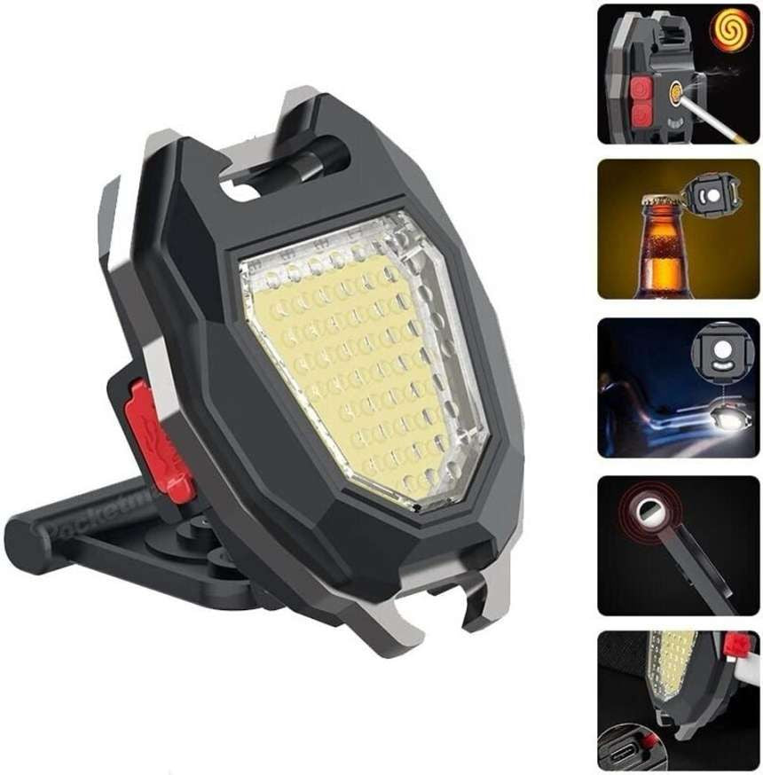 Multi purpose keychain Flashlight