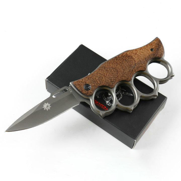 X71 Quick Open Knuckle Duster Knife