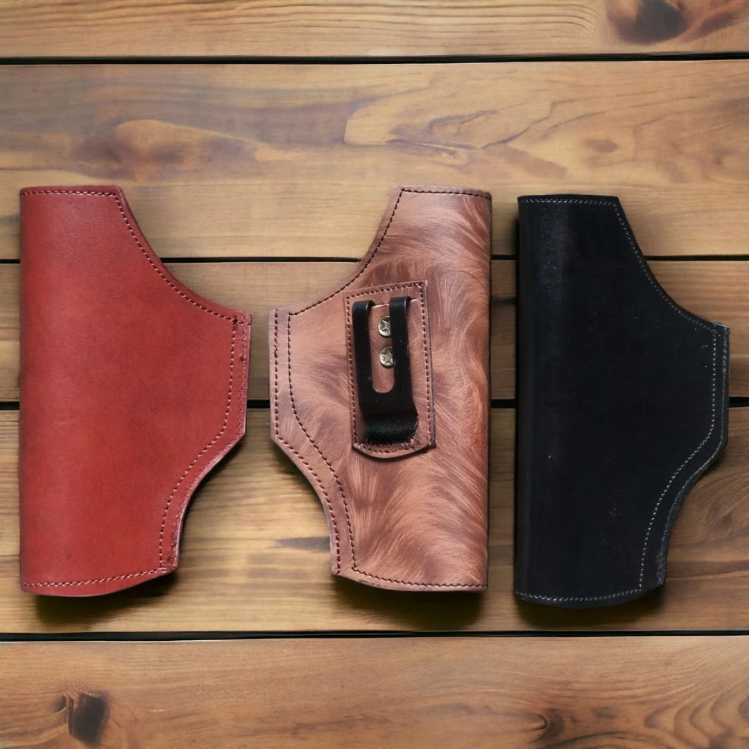 HiddenGuard Waistline Leather Essentials Pouch