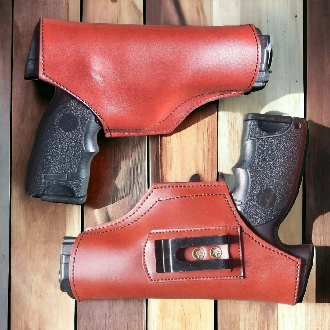 HiddenGuard Waistline Leather Essentials Pouch
