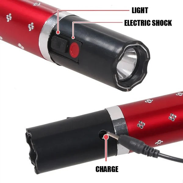 Women Safety Lipstick Style Electric Taser Self defense Pocket Carry