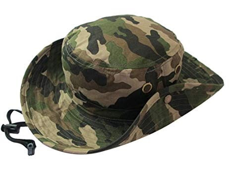 Camouflage Boonie Hat – Breathable Summer Hat for Outdoor & Travel