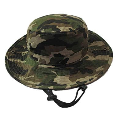 Camouflage Boonie Hat – Breathable Summer Hat for Outdoor & Travel