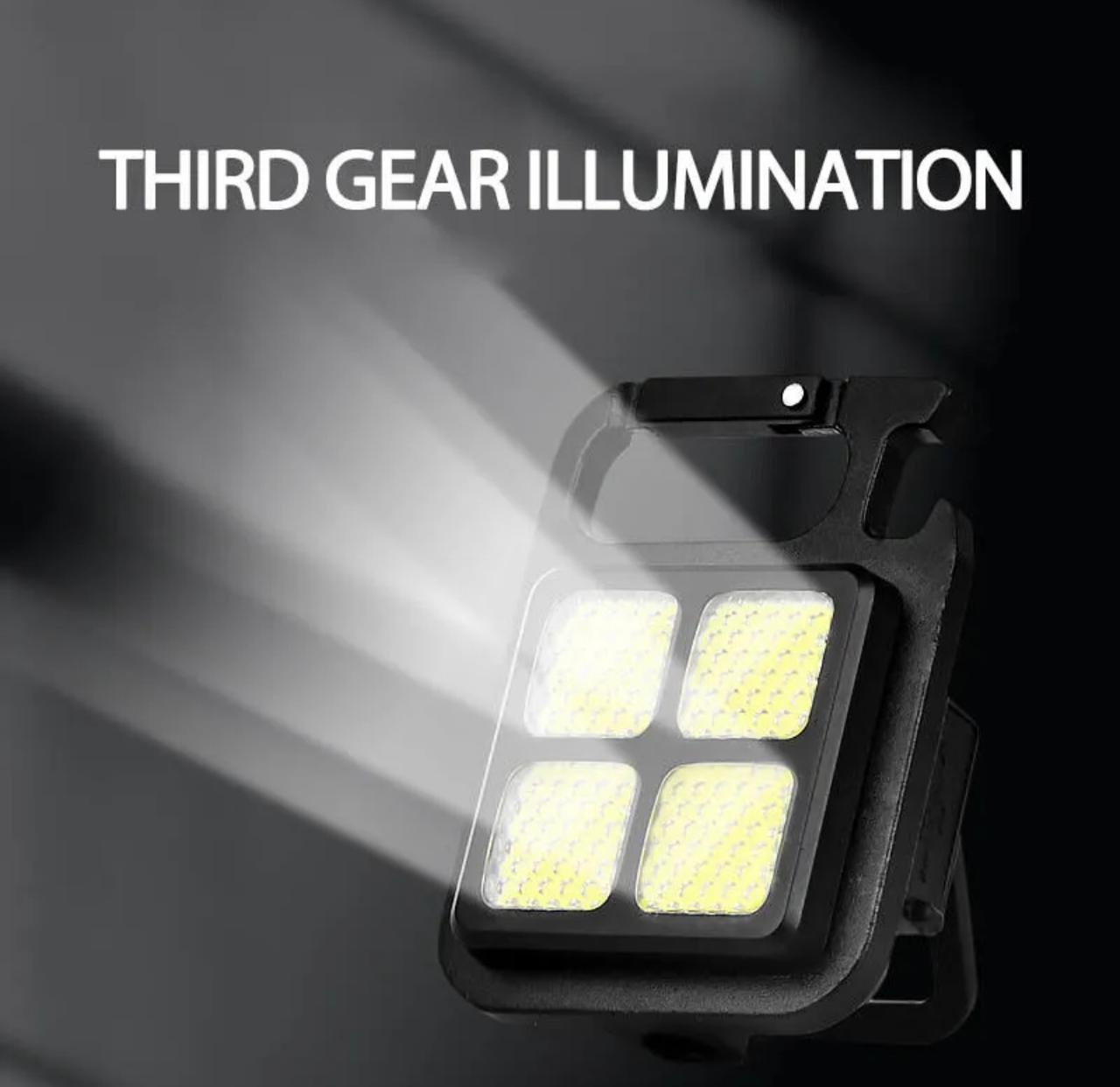 4 led mini keychain light (1pc)