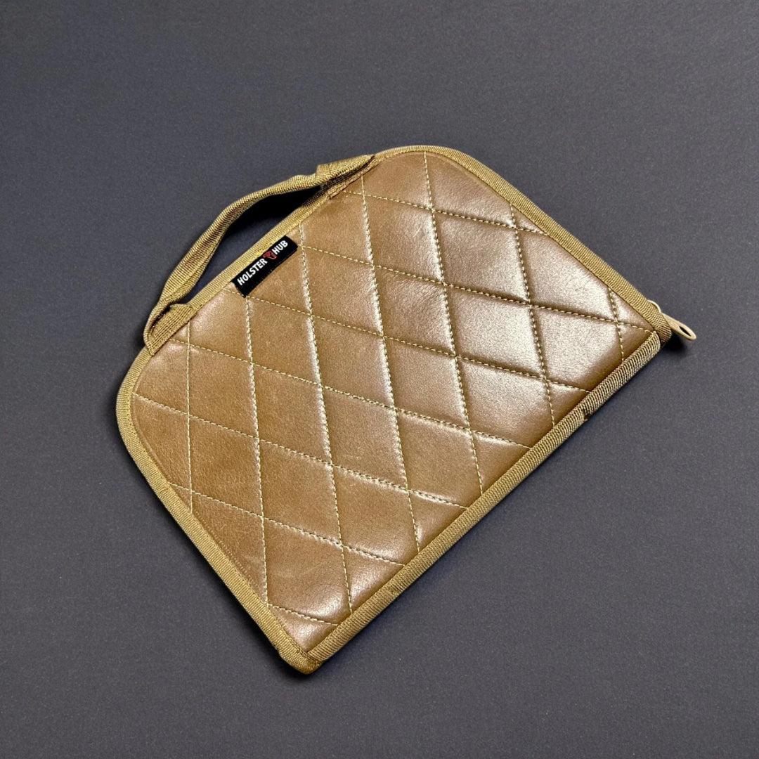 Genuine Leather Pistol Bag – Durable & Compact Design