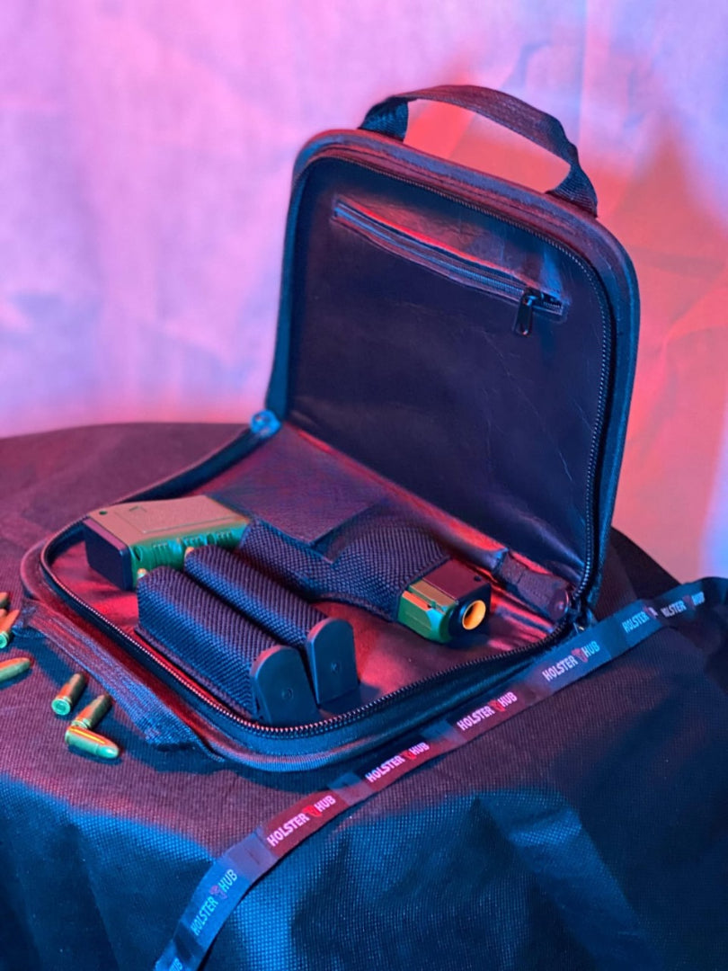 Genuine Leather Pistol Bag – Durable & Compact Design