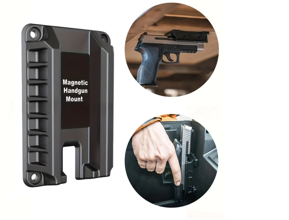 Magnetic Mount with Auto Loader For All 9MM Pstls